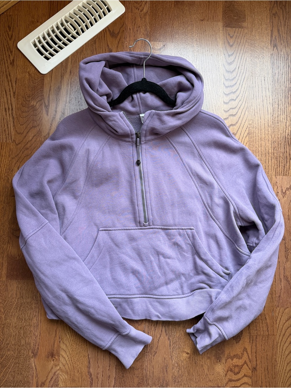 Lululemon Cropped Scuba Half Zip M/L